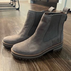 Tan Courmayeur Valley Chelsea timberlands.